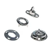 PLASTIMO Swivel Clip Zilver