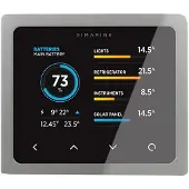 Simarine Pico Standard Mounting Panel Battery Display Zilver