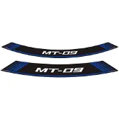 Puig 9135A Velgbanden, speciale uitvoering, geschikt voor YAMAHA MT-09, blauw