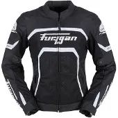 Furygan Mystic Evo Ventileerbare Jas, Zwart, Maat S (dames)