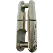 Marine Town Stainless Steel 202495 Swivel Link Zilver 14-16 mm