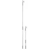 PLASTIMO Telescopic Boathook Transparant 60-100 cm