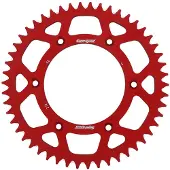 Supersprox Aluminium 50d Ral210x50red Achtertandwiel