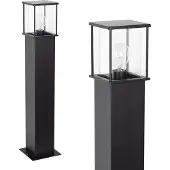 Ks Verlichting Zwarte terraslamp Astro 1