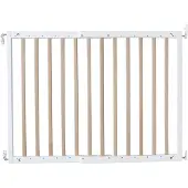 Vertbaudet Houten veiligheidshekje voor kinderen naturel/wit