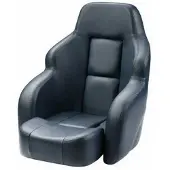 VETUS Commander Deluxe Seat Zwart