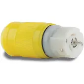 Marinco Female Connector 3 Wire 63 A 230v Geel,Wit