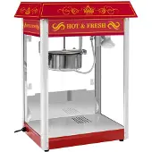 Royal Popcornmachine - Retro design - Rood