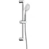 Schutte NAPOLI doucheset | 60 cm Glijstang - 3 standen - chroom - 64830