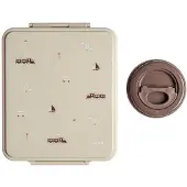Citron Large Vehicle Tritan Container With Jar 250ml Beige Kinderen