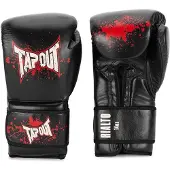 TAPOUT Rialto Leather Boxing Gloves Zwart 16 oz