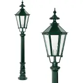 Ks Verlichting Nostalgische tuinlamp De Waard groen