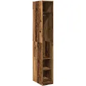 vidaXL Kledingkast 30x50x200 cm bewerkt hout oud hout