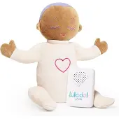 Lulla doll – Doorslaappop met natuurlijke hartslag & ademhaling - Hartslag knuffel - Slaaphulp - Werkt tot 12 uur - Vanaf 0 maanden - Machinewasbaar - Lilac