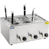 Royal Catering Pastakoker met 4 zeefmanden en 1/3 GN-Container