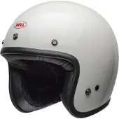 Bell Custom 500 Vintage Wit Jethelm Maat M