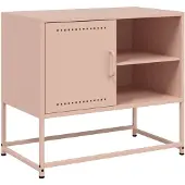 vidaXL Hoge kast 100,5x39x107 cm staal wit