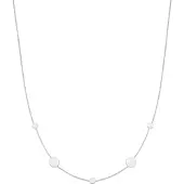 Elli - Elli Halsketting Dames Collier met Plaatjes Hanger in 925 Sterling Zilver Kettingen