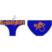 Turbo Triathlon Basic Swimming Brief Blauw L Man