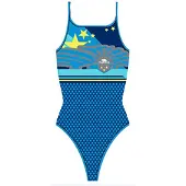 Turbo Soccer Swimsuit Blauw XL Vrouw