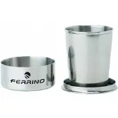 Ferrino Stainless Steel Foldable Tumbler Grey