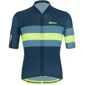 Santini Ecosleek Bengal Korte Mouw Wielertrui