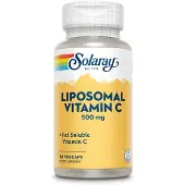 Solaray Liposomal Vitamin C 500mg Vitamins Capsules 30 Eenheden