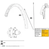 Mavic Pro Carbon Ebm X20 Achtervelg