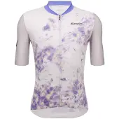 Santini Marble Sllim Fit Korte Mouw Wielertrui
