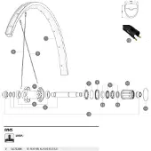 Mavic Allroad Elite Ust Achtervelg