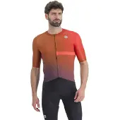 Sportful Bomber Short Sleeve Jersey Rood/Oranje