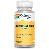 Solaray L-fenylalanine 500 Mg 60 Eenheden
