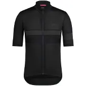 Rapha Brevet Lightweight Jersey Black Herenstrui met korte mouwen
