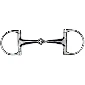 Feeling D Trensbit Zilver 14.5 cm