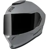 Bogotto Phantom Zwart Grijs Fiberglas Integraalhelm Maat M