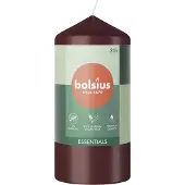 Bolsius 4 stuks Bolsius wijnrood stompkaars 120/58 (33 uur) velvet red