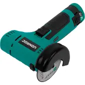 Vonroc Mini Haakse Slijper 12V - Ø76mm | Incl. Accu, usb-c kabel en slijpschijf