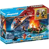 Playmobil Sea Rescue Mission Rescue Action Veelkleurig