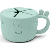 Done by Deer Raffi peekaboo snackbeker 16 cl Blauw