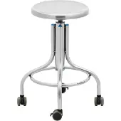 Steinberg Systems Laboratoriumkruk - op wielen - RVS - 100 kg