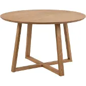 Fonq Oak Eettafel - Ø 120 cm - Eiken