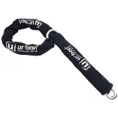 Urban Security 14.120L kettingslot, zwart, 120 cm. Zwart, 120 cm