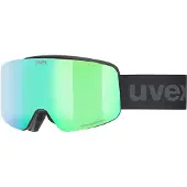 Uvex Skibril Pwdr FM Black Matt Green