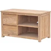 Tower Living Corona - TV stand 100 (Naturel, 100x60x50cm)