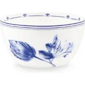 Heinen Delfts Blauw Kom Tulp Blauw / Wit D 12 H 6,5 Cm