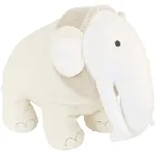 Happy horse Mammoet Milo Knuffel 40cm - Ecru - Baby knuffel