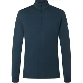 Super.natural Langarm ondershirt 1/4 zip Tundra175 | Maat 2XL