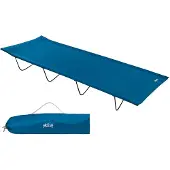 Aktive Staal Lichtgewicht Opvouwbaar Campingbed Blauw