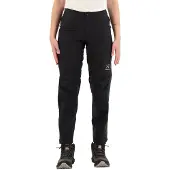Haglöfs - Women's L.I.M Pants - Regenbroek XXL - Short, zwart