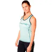 Trangoworld Danxia Mouwloos T-shirt Blauw XL Vrouw